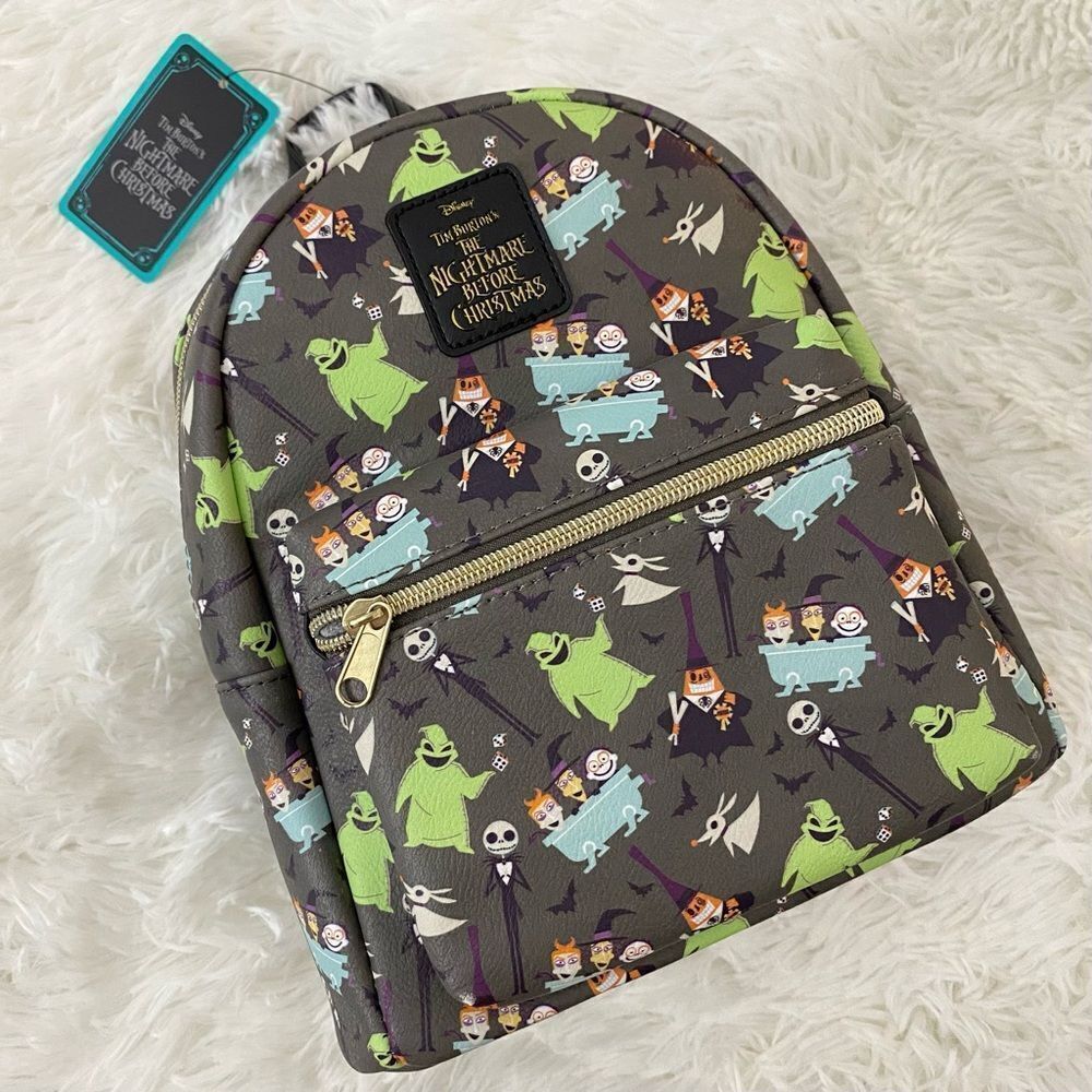 Loungefly The Nightmare Before Christmas Characters Mini Backpack